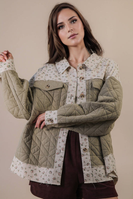 Oversized Floral Jacket