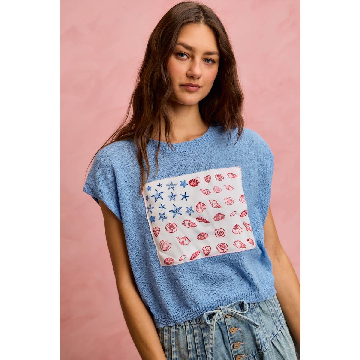 Star-Spangled Shoreline Sweater