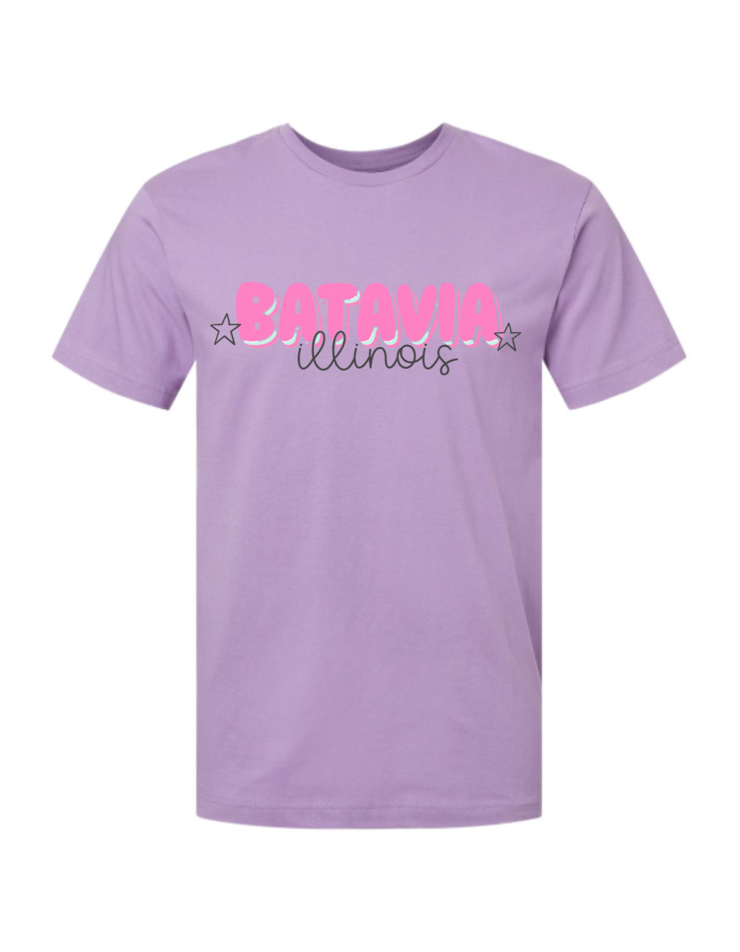 Batavia Illinois Bubble Graphic Tee