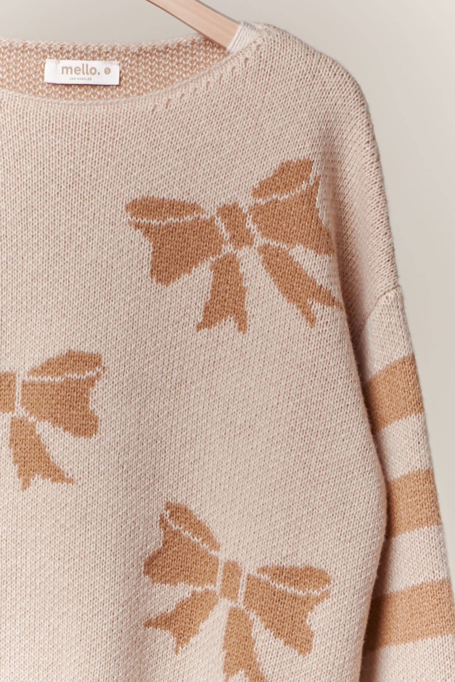 Cinnamon Ribbon Sweater