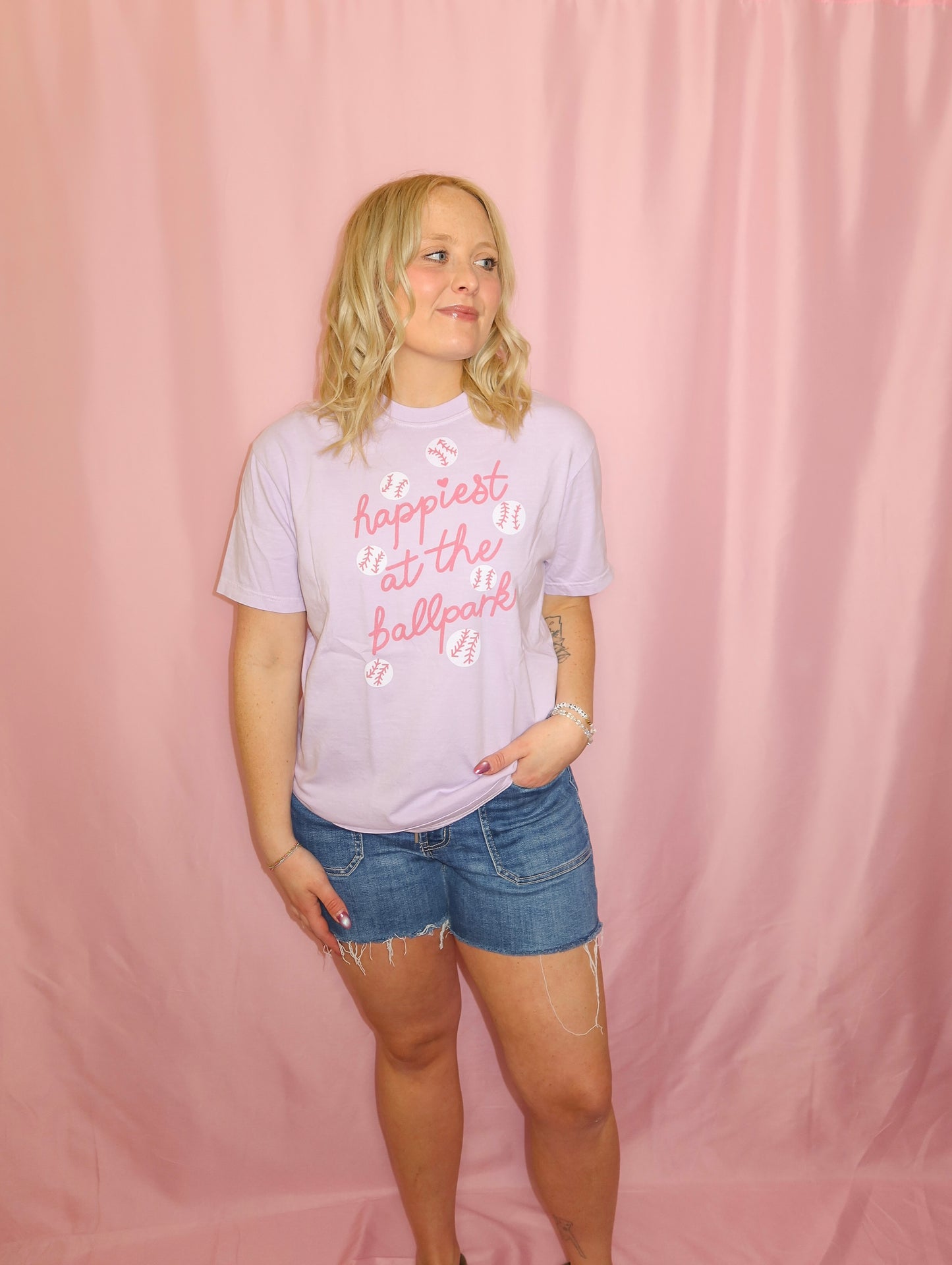 Happiest at the Ballpark Tee