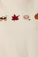 Fall Embroidery Sweatshirt