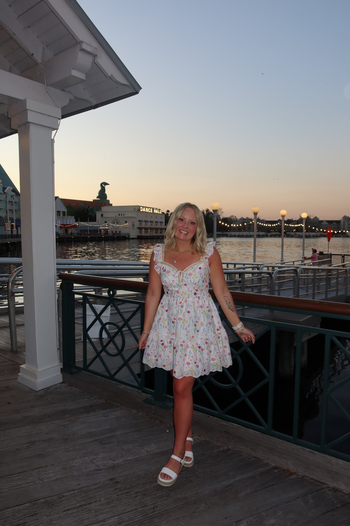 Sweet Meadow Ruffle Sleeve Floral Dress