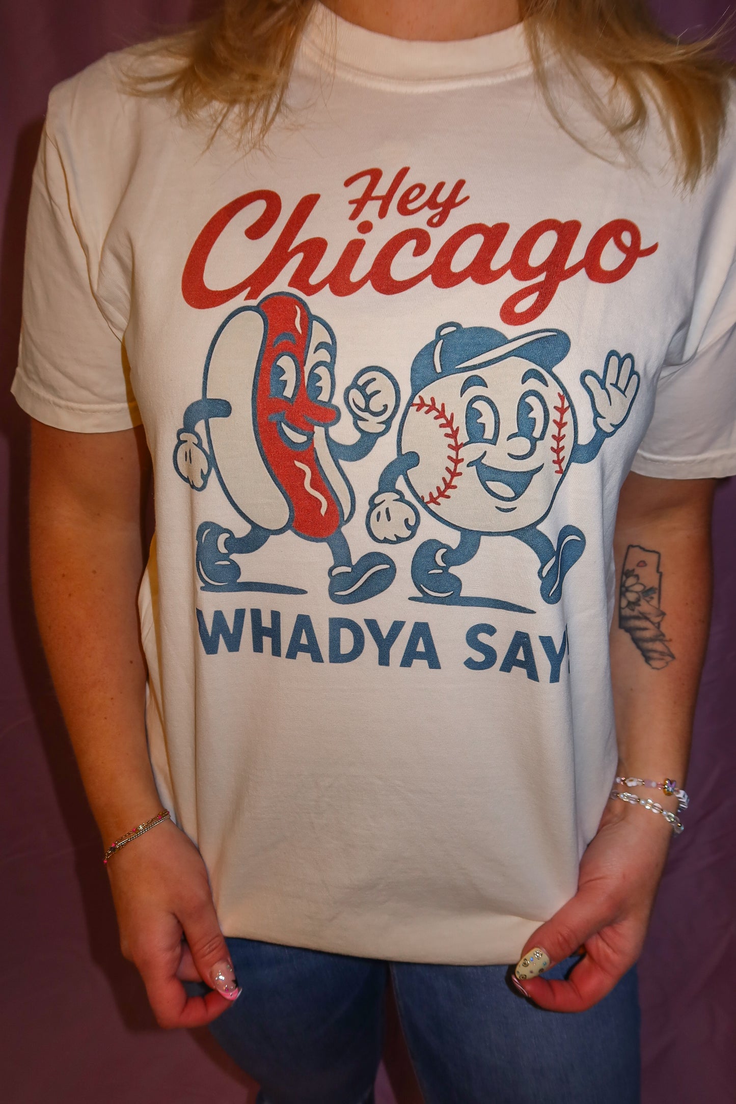 Hey Chicago, Whadya Say Tee