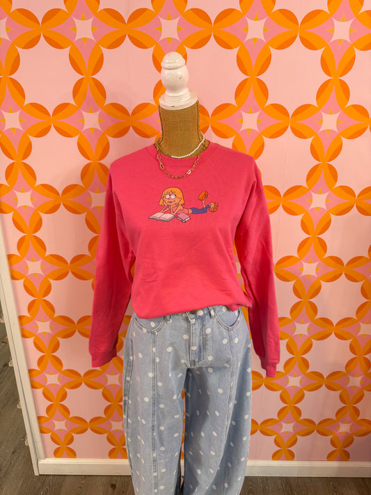 Dear Diary… I’d Rather Be Reading Sweatshirt