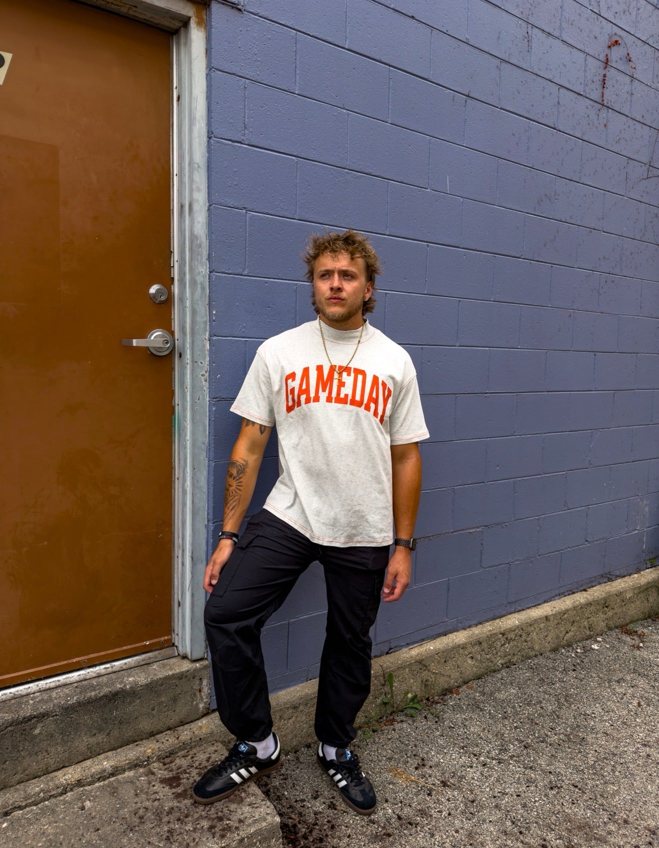 Football Gameday Double Sided Tee
