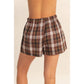 Flannel Boxer Shorts