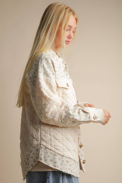 Oversized Floral Jacket