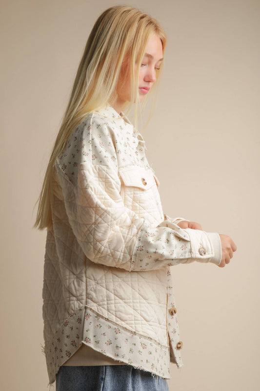 Oversized Floral Jacket