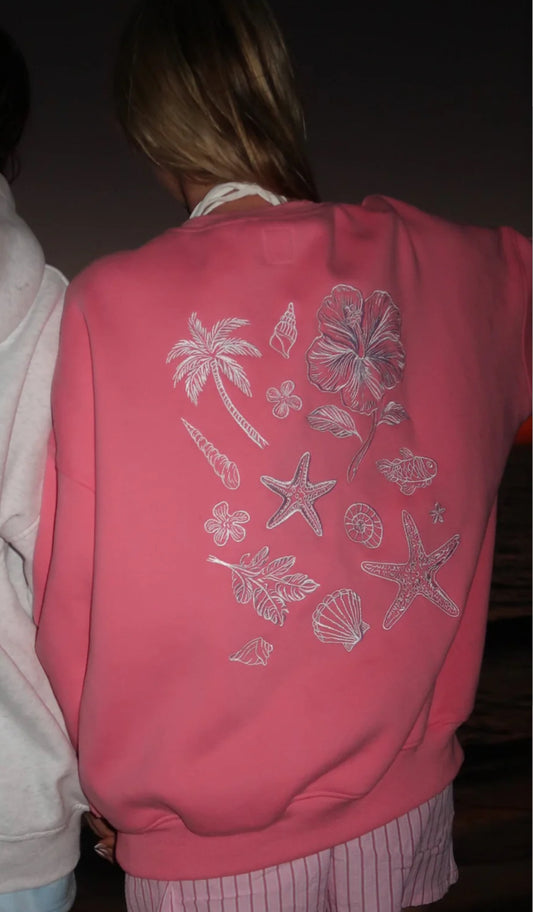 Paradise Drift Oversized Sweatshirt