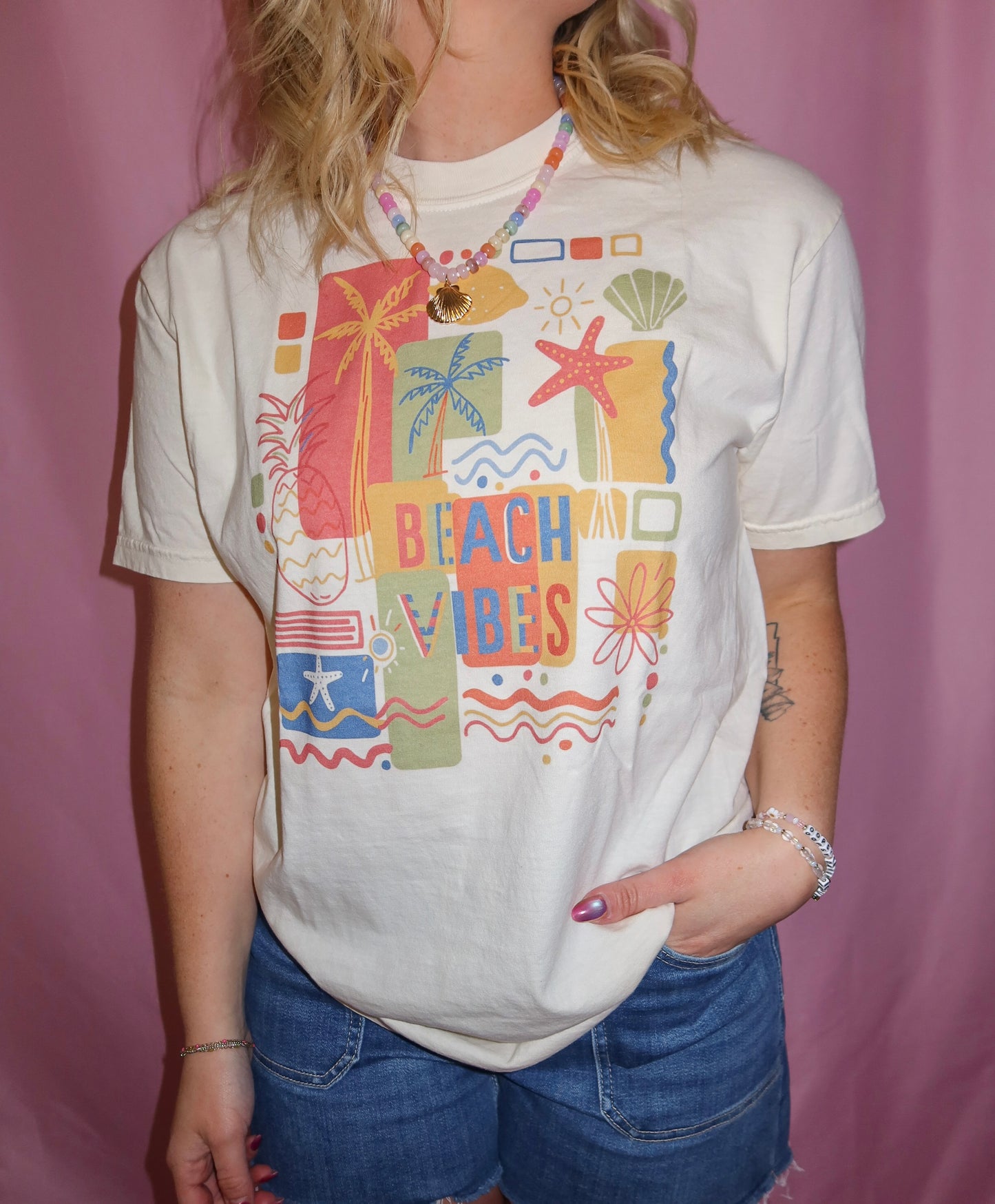 Retro Beach Vibes Tee