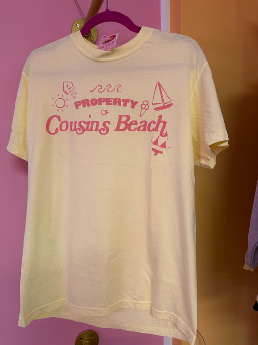 Property of Cousins Beach Tee