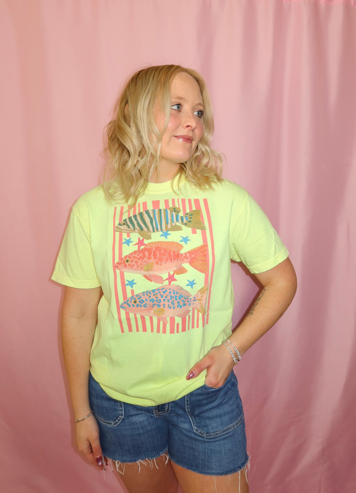 Seaside Catch Tee