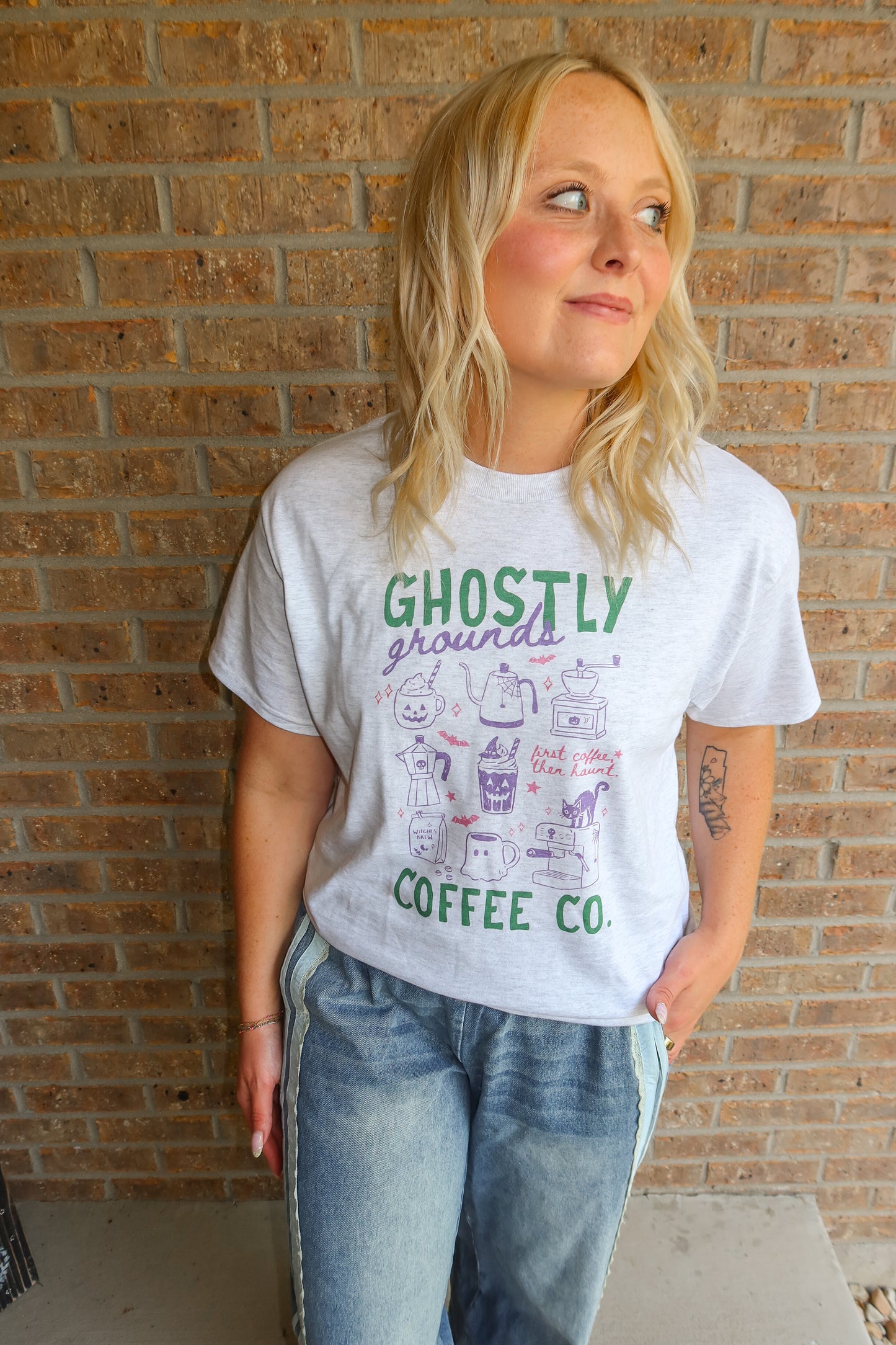 Ghostly Grounds Tee