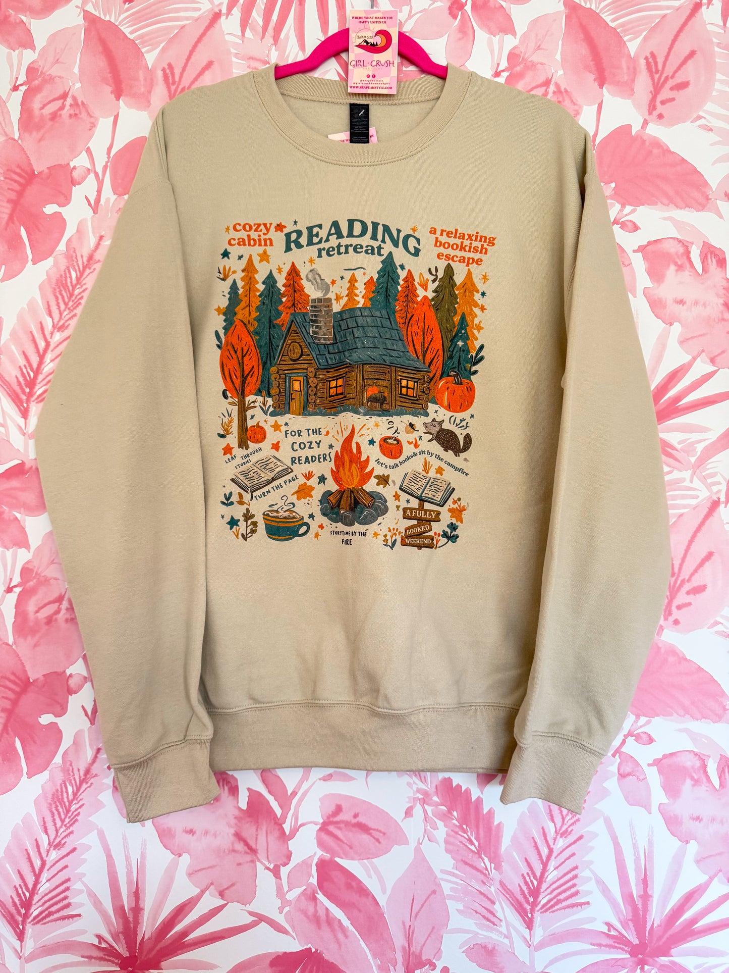 Reading Retreat Crewneck