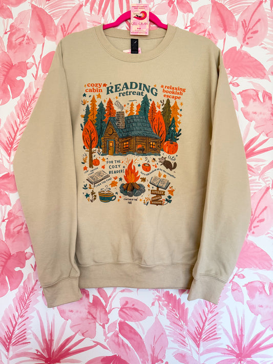 Reading Retreat Crewneck