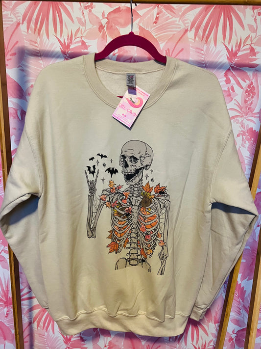 Spooky Skelton Sweatshirt