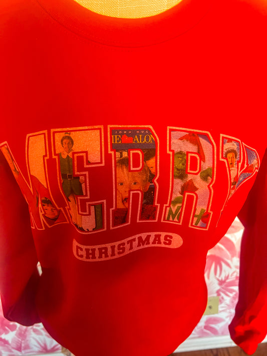 Merry Movie Sweatshirt