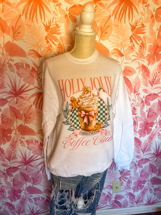 Holly Jolly Coffee Club Sweatshirt