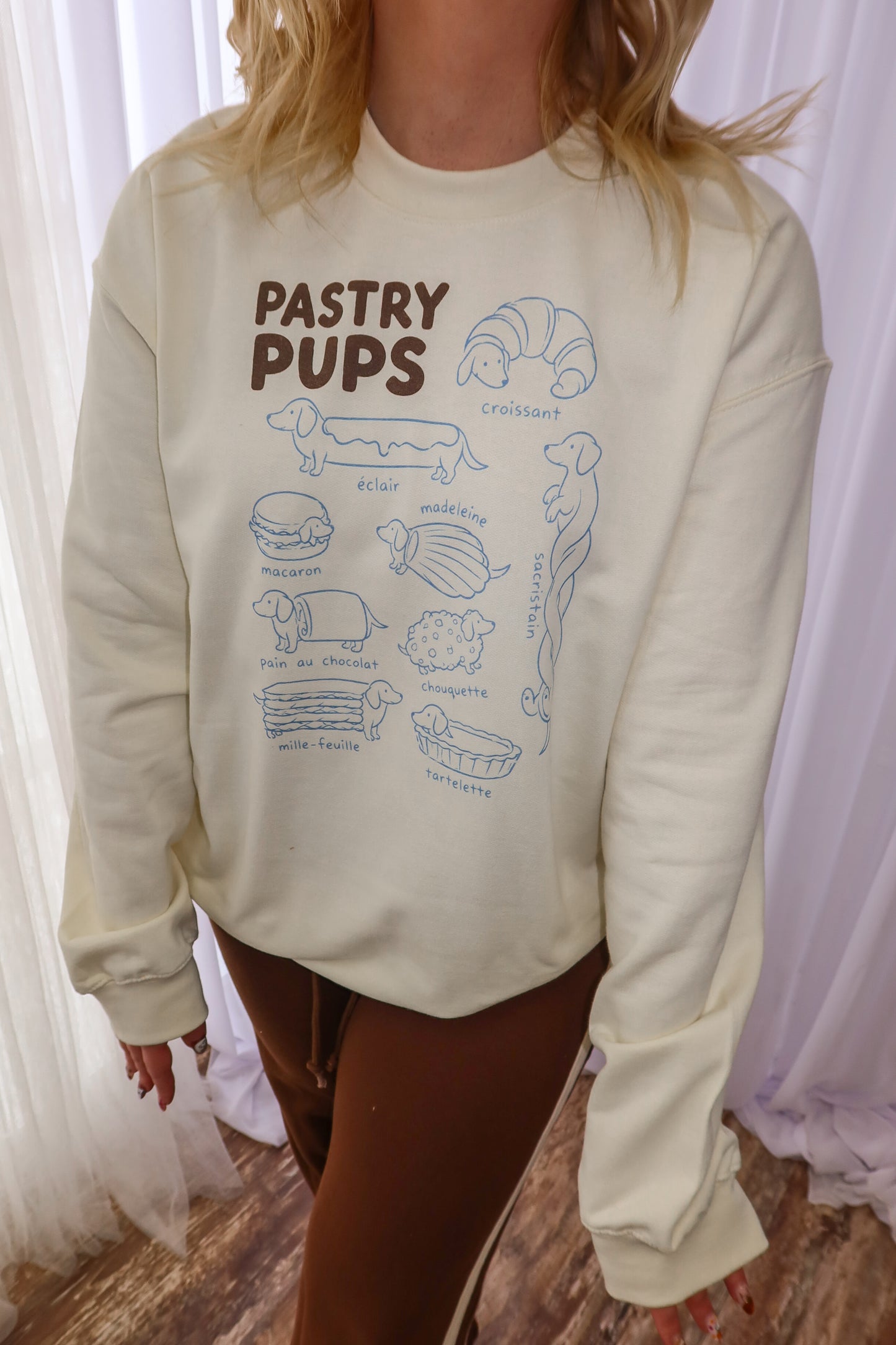 Pastry Pup Sweatshirt/ Tee