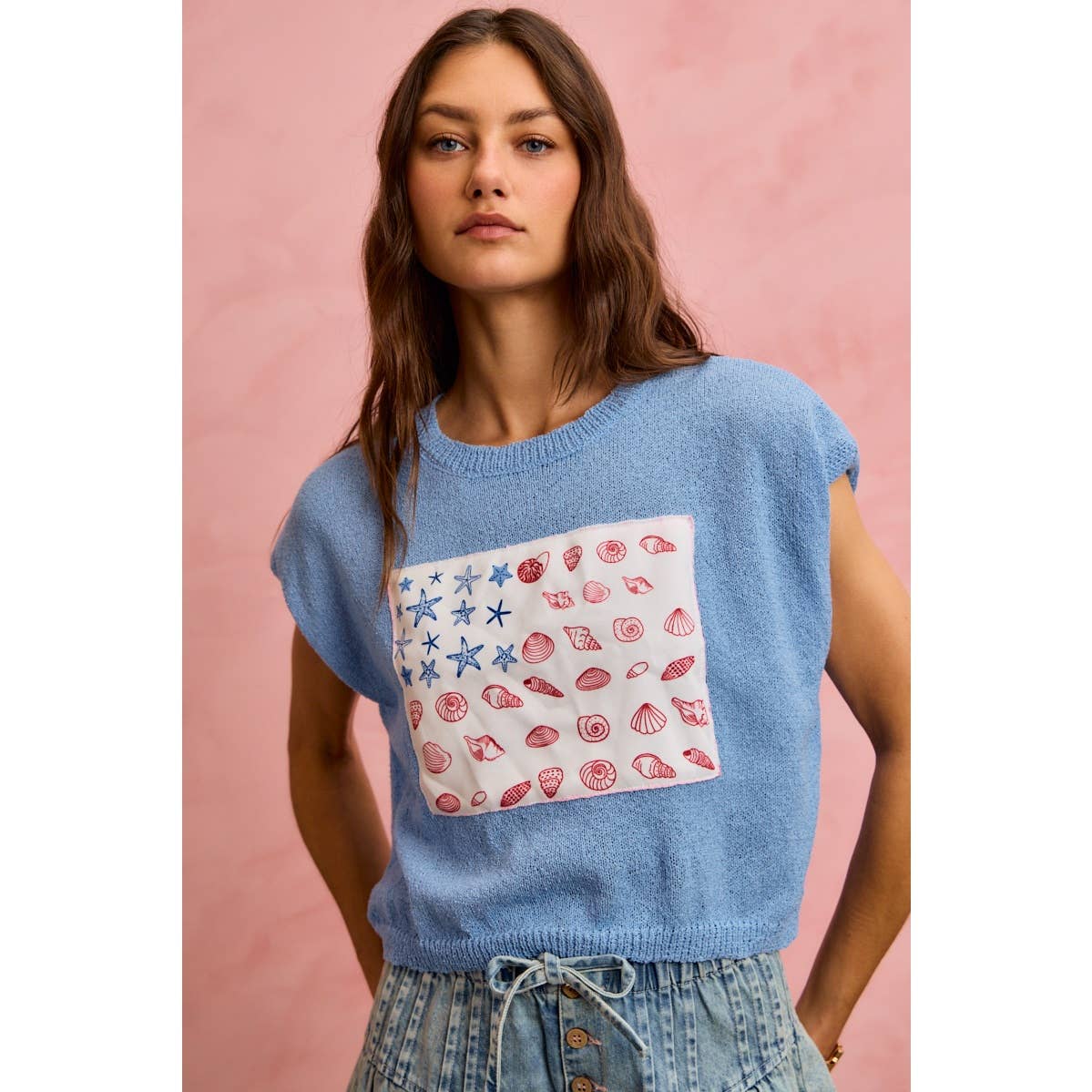 Star-Spangled Shoreline Sweater