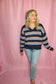 Blue Ridge Stripe Knit Sweater