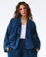 Indigo Denim Kimono Women Jacket