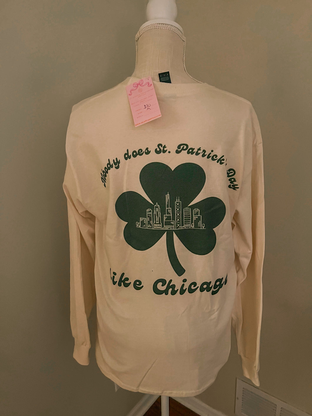 Nobody does St. Patrick’s Day like Chicago long sleeve