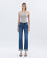 Victoria Cuffed Straight Jeans