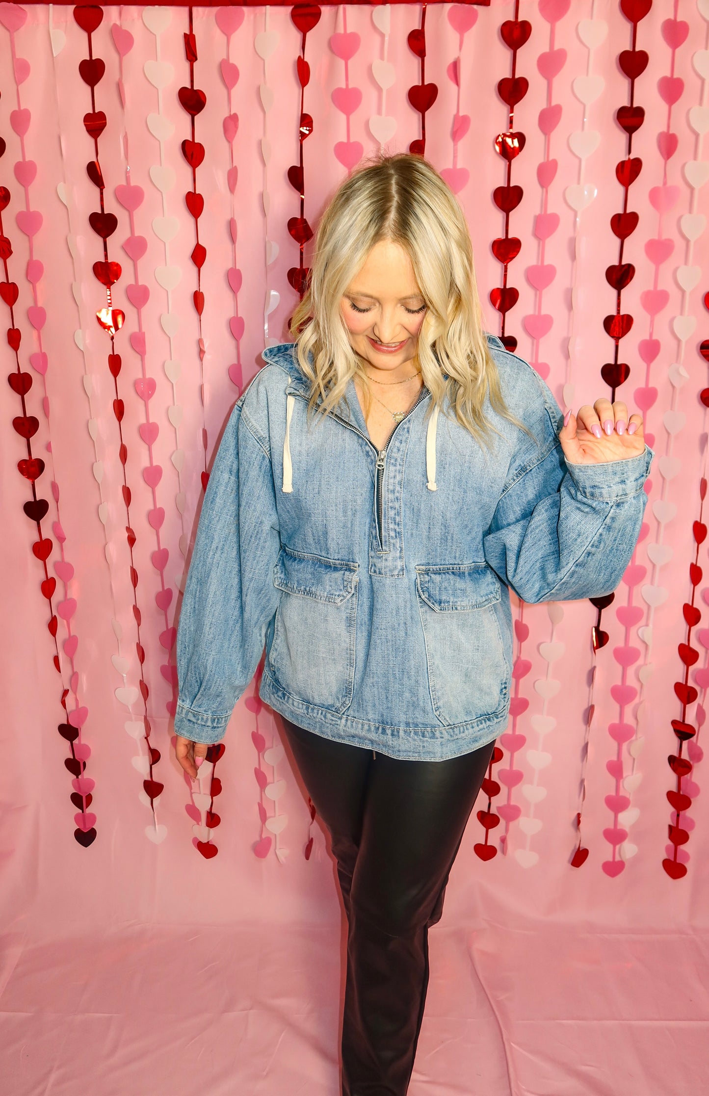 Weekend Hooded Denim Jacket