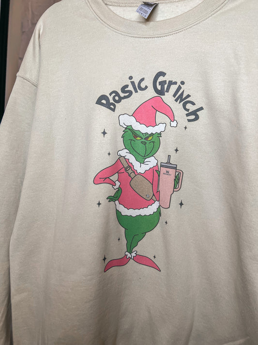 Basic Grinch Crewneck Sweatshirt