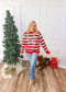 Santa Baby Striped Sweater