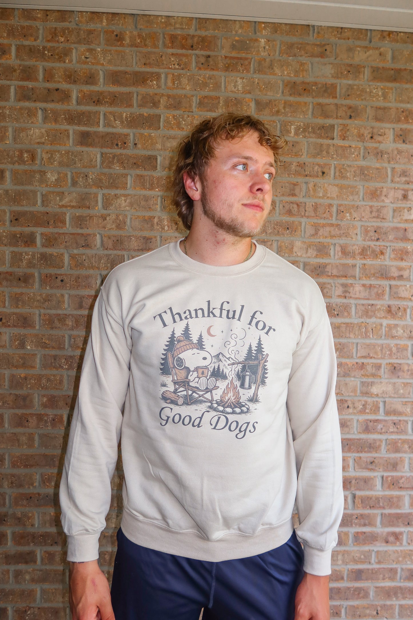 Thankful for Good Dogs Sweatshirt