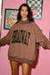 NASHVILLE & BROADWAY Reversible Mockneck Sweatshirt