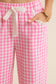 Pink Lemonade Gingham Pants