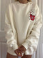 Hot Chocolate Embroider Sweatshirt