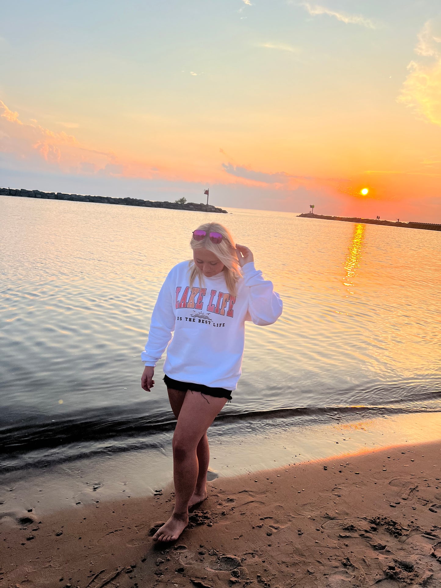 Lake Life Crewneck Sweatshirt