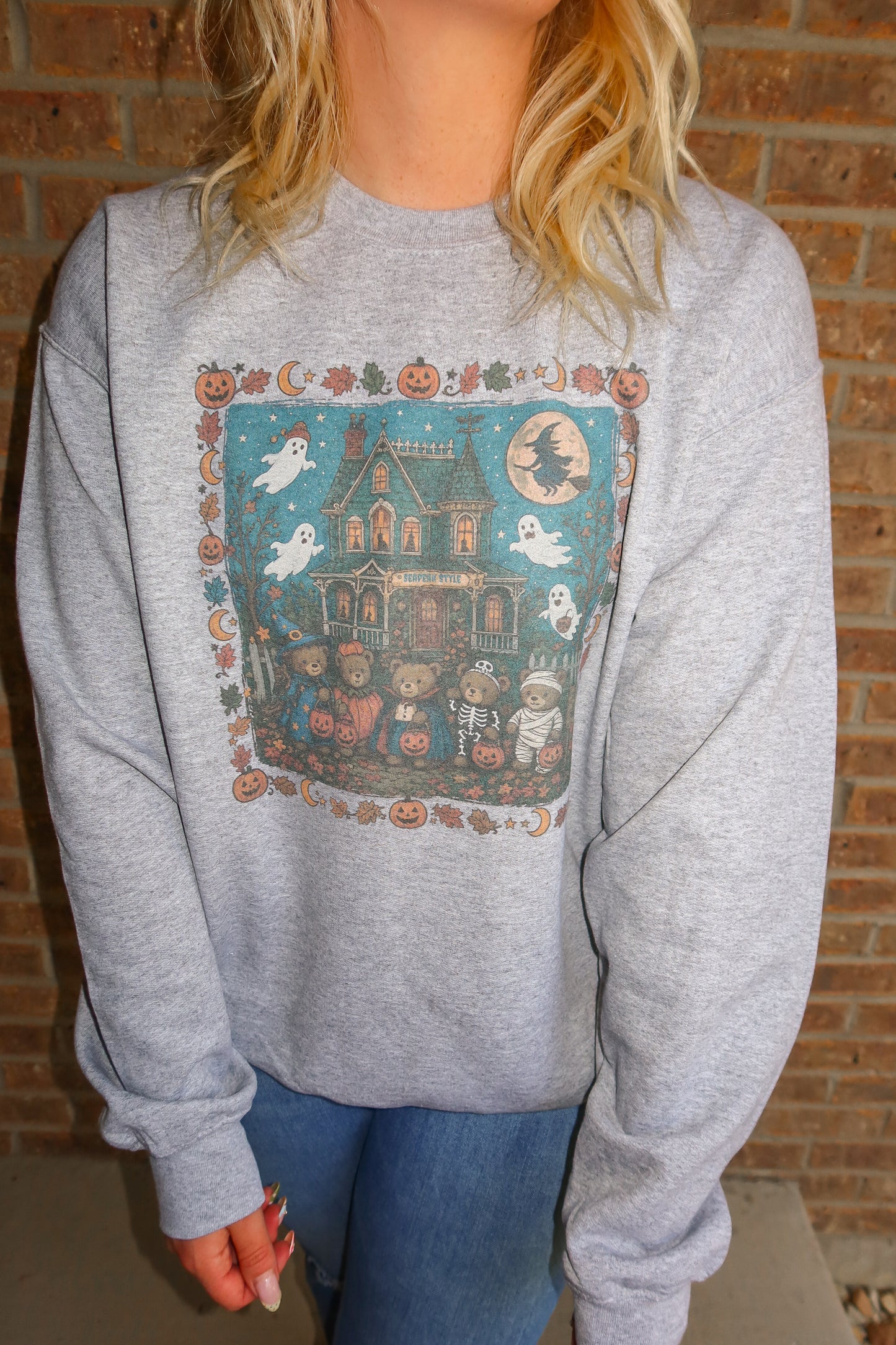 Boo Bear Manor Sweatshirt