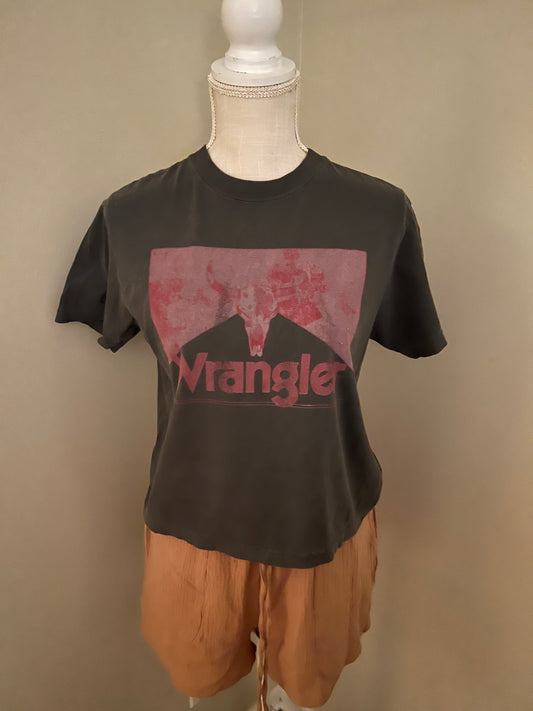 Cropped Wrangler Tee