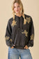 Mineral Wash Star Hoodie