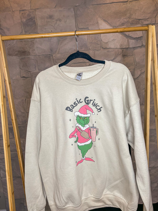 Basic Grinch Crewneck Sweatshirt