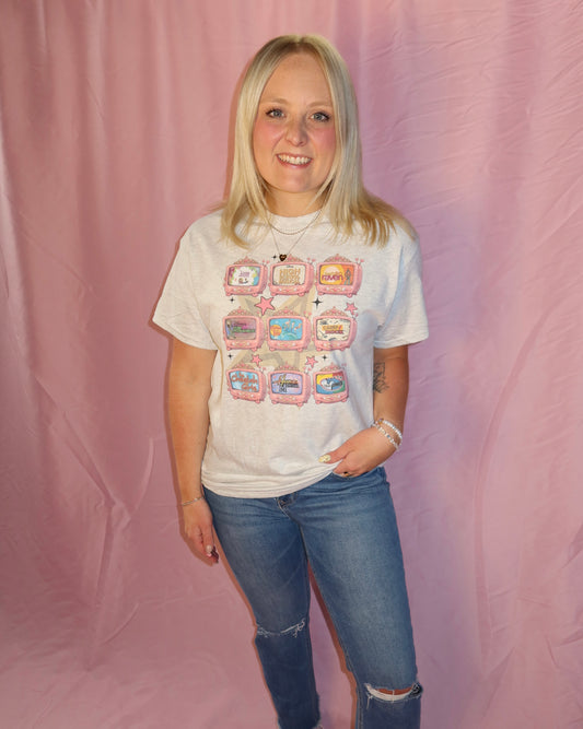 Y2K TV Time Graphic Tee