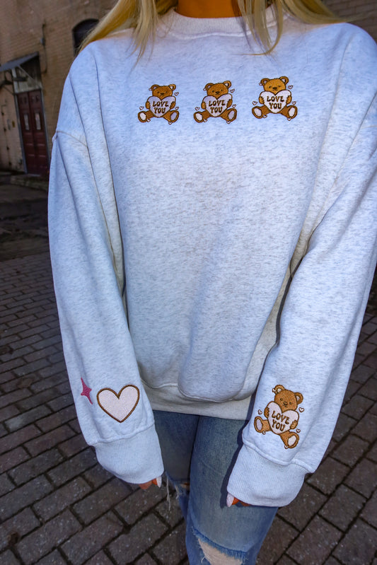 Bear Hug Crewneck Sweatshirt