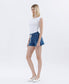 Harbor Lane High Rise Drawstring Denim Shorts