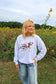 Chicago Gameday Girlie ash Crewneck/tee