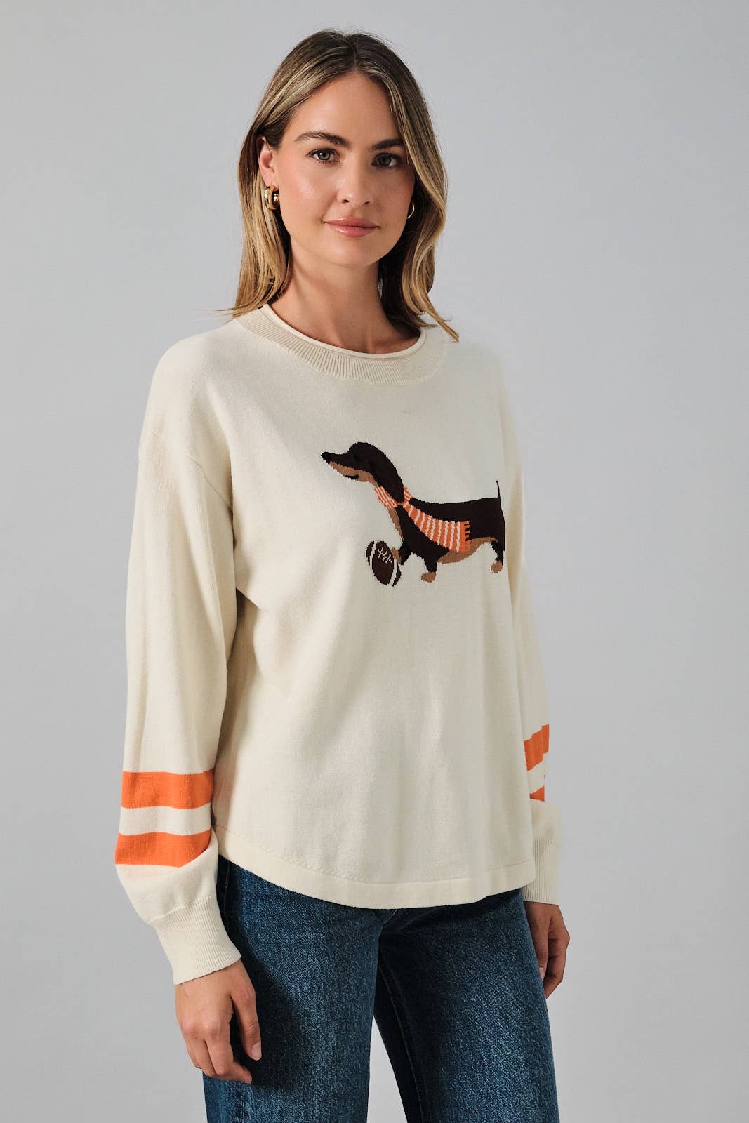 Touchdown Doxie Sweater