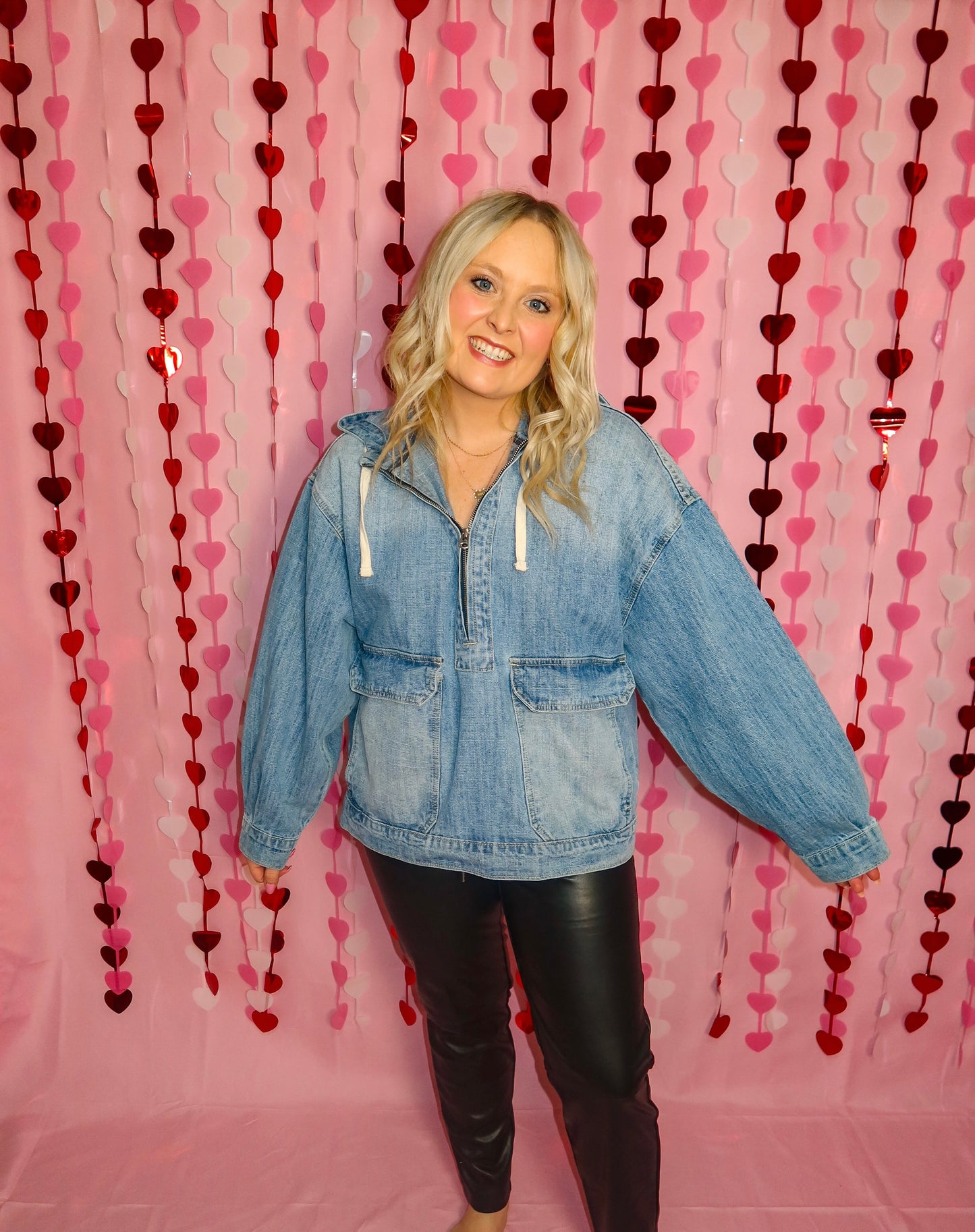 Weekend Hooded Denim Jacket