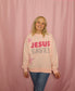 Jesus Saves Patchwork Sweatshirt