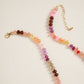 Marbled Ombre Beaded Necklace