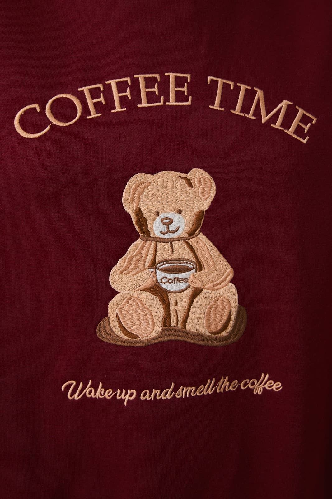 Coffee Time Teddy Sweatshirt